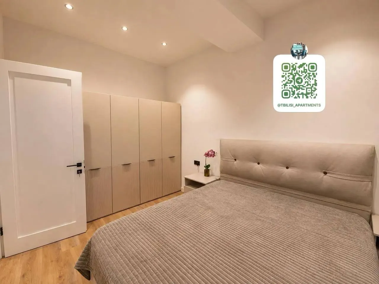 Квартира 60 м² с 2 комнатами в Сабуртало 4