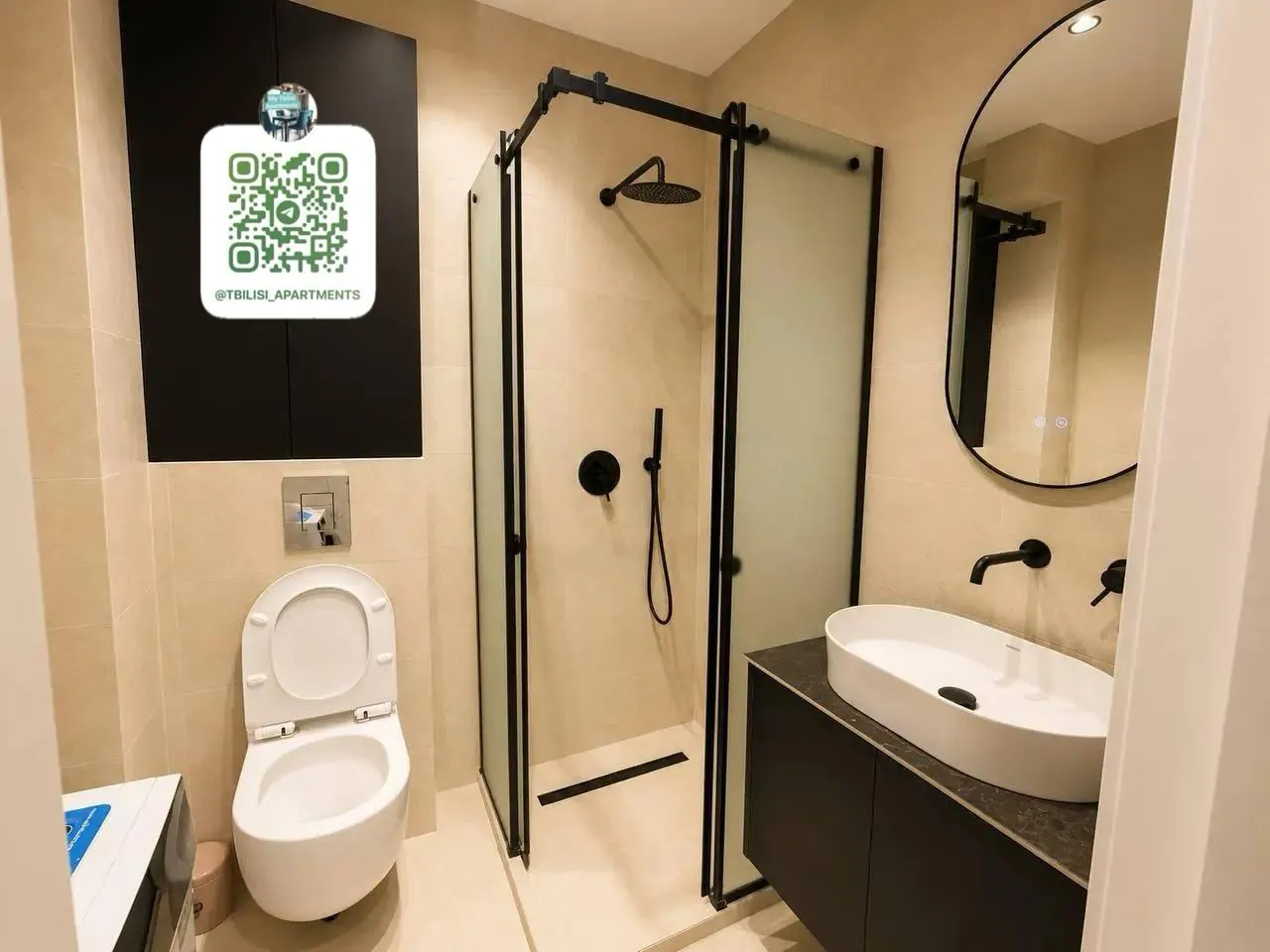 Квартира 60 м² с 2 комнатами в Сабуртало 3