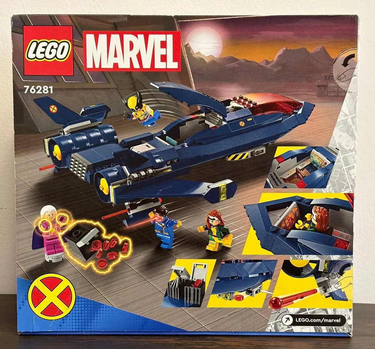 Конструктор Lego X-Men X-Jet без фигурок 1