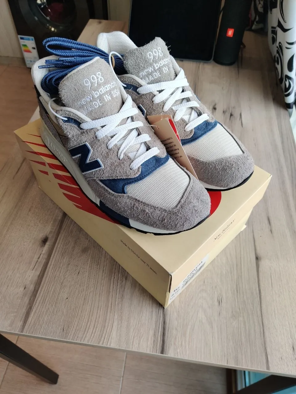 Кроссовки New Balance 998 Teddy Santis Grey Day 2