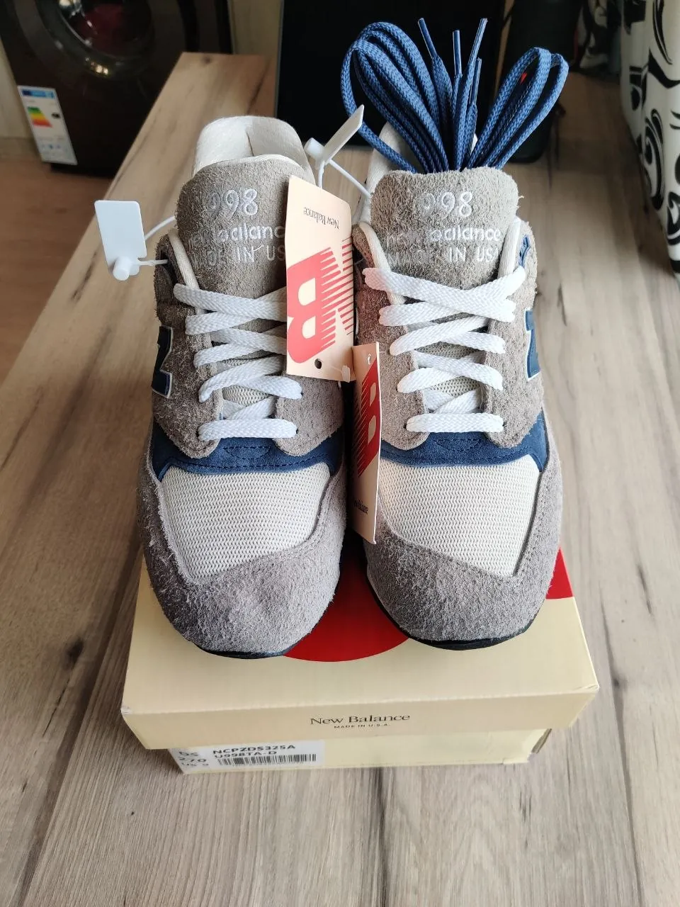Кроссовки New Balance 998 Teddy Santis Grey Day 3