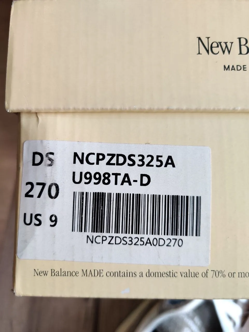 Кроссовки New Balance 998 Teddy Santis Grey Day 7