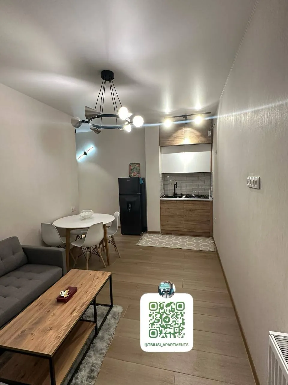 Квартира 53 м² без комиссии в Сабуртало 6