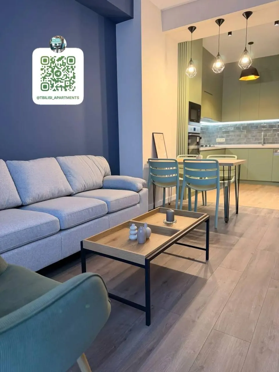 Квартира 59 м² с техникой в Сабуртало 5