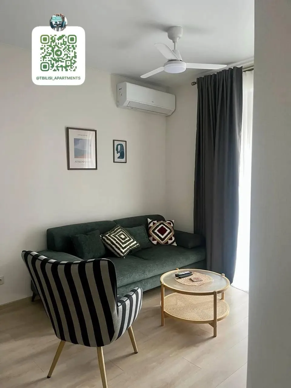 Квартира 60 м² в ЖК Arqtur, Сабуртало 3