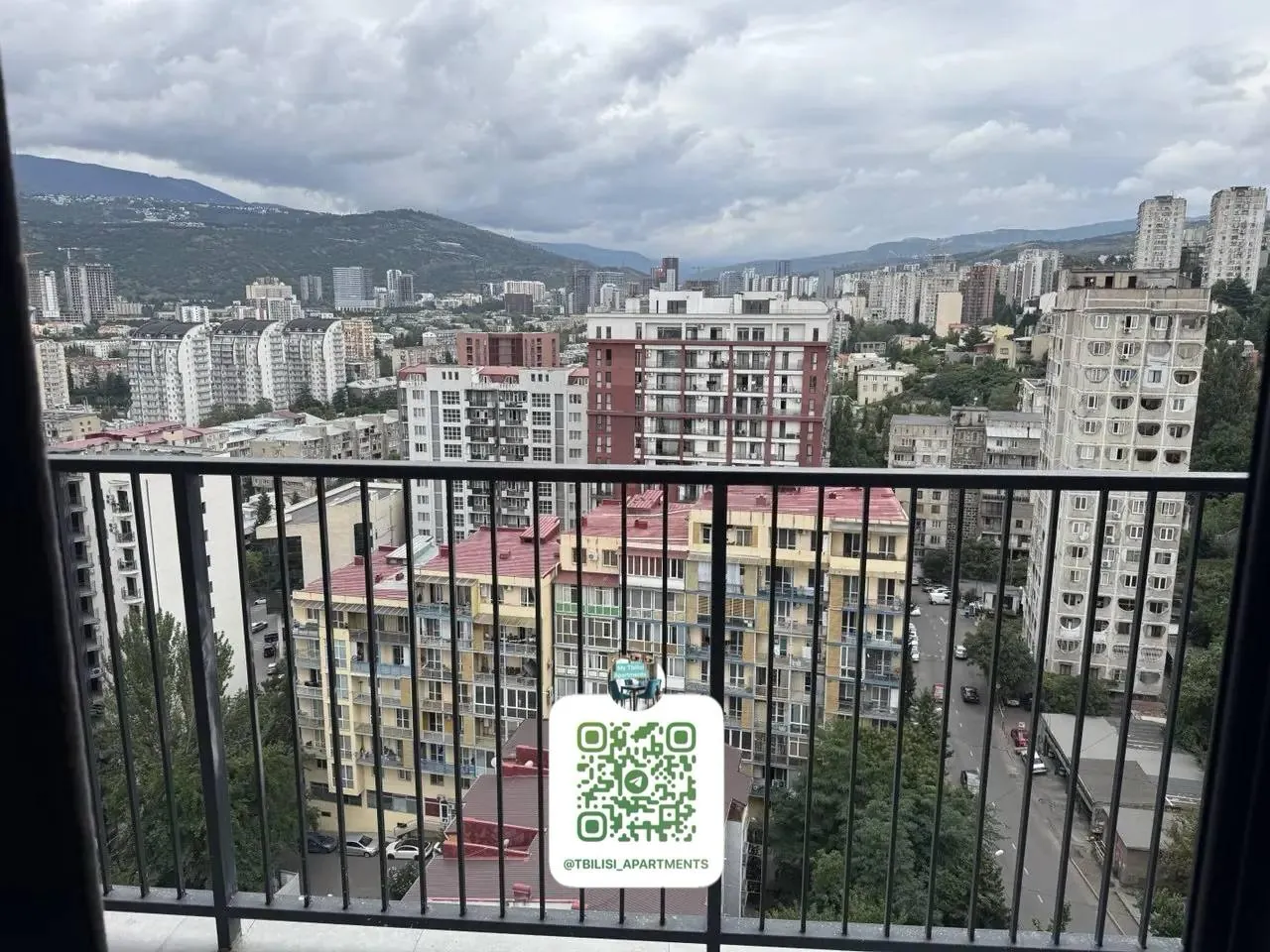 Квартира 59 м² с видом на город в Сабуртало 7