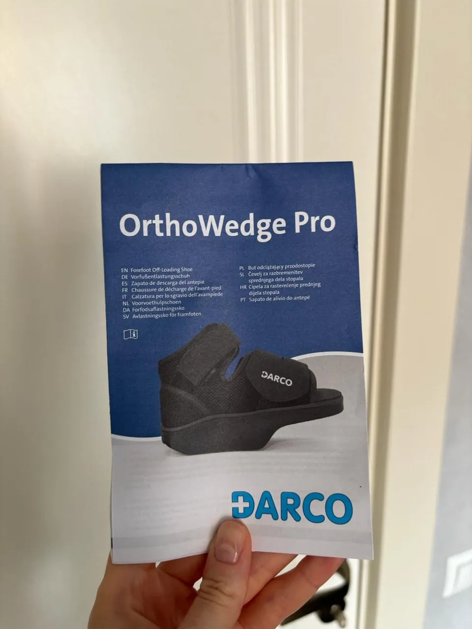 Ортопедический ботинок DARCO OrthoWedge Pro S 5