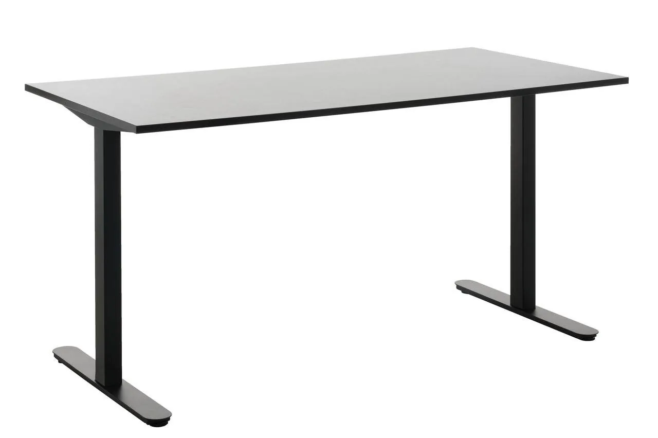 Стол JYSK Stauning 80x160 чёрный 2