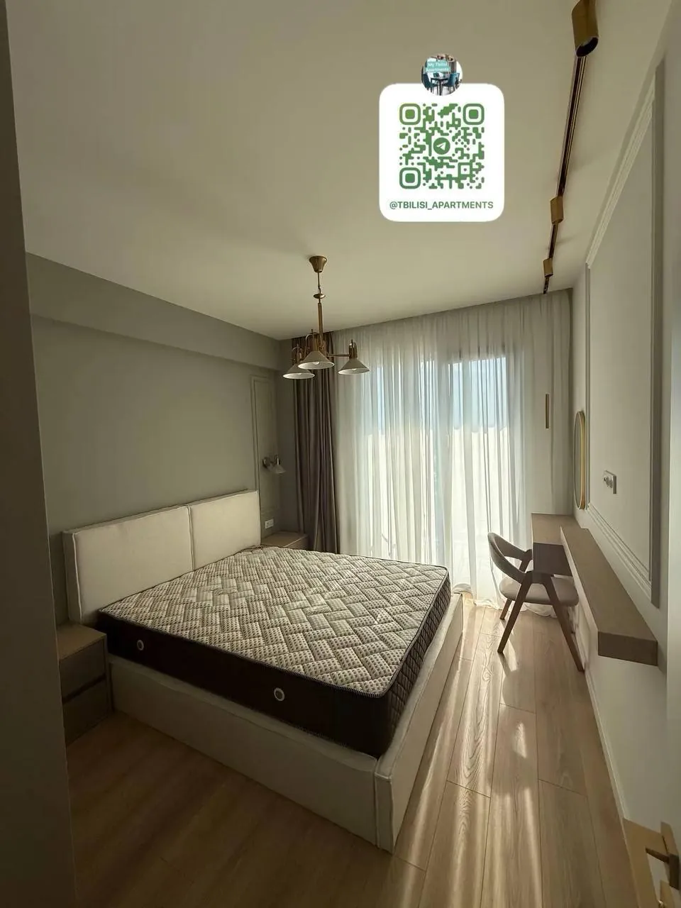 Квартира 56 м² в Сабуртало, 1 спальня 3