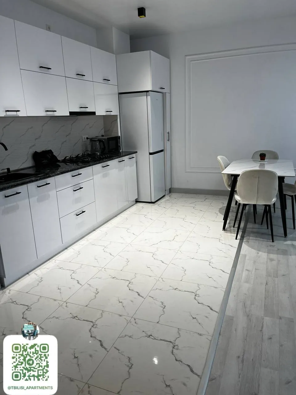 Квартира 75 м² в Сабуртало, 2 спальни 4