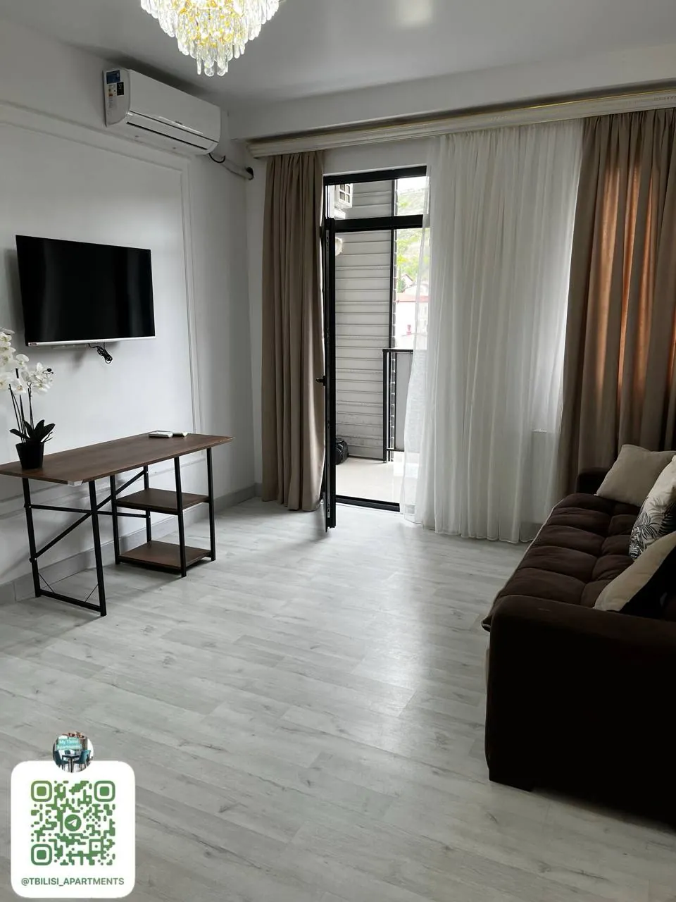 Квартира 75 м² в Сабуртало, 2 спальни 2