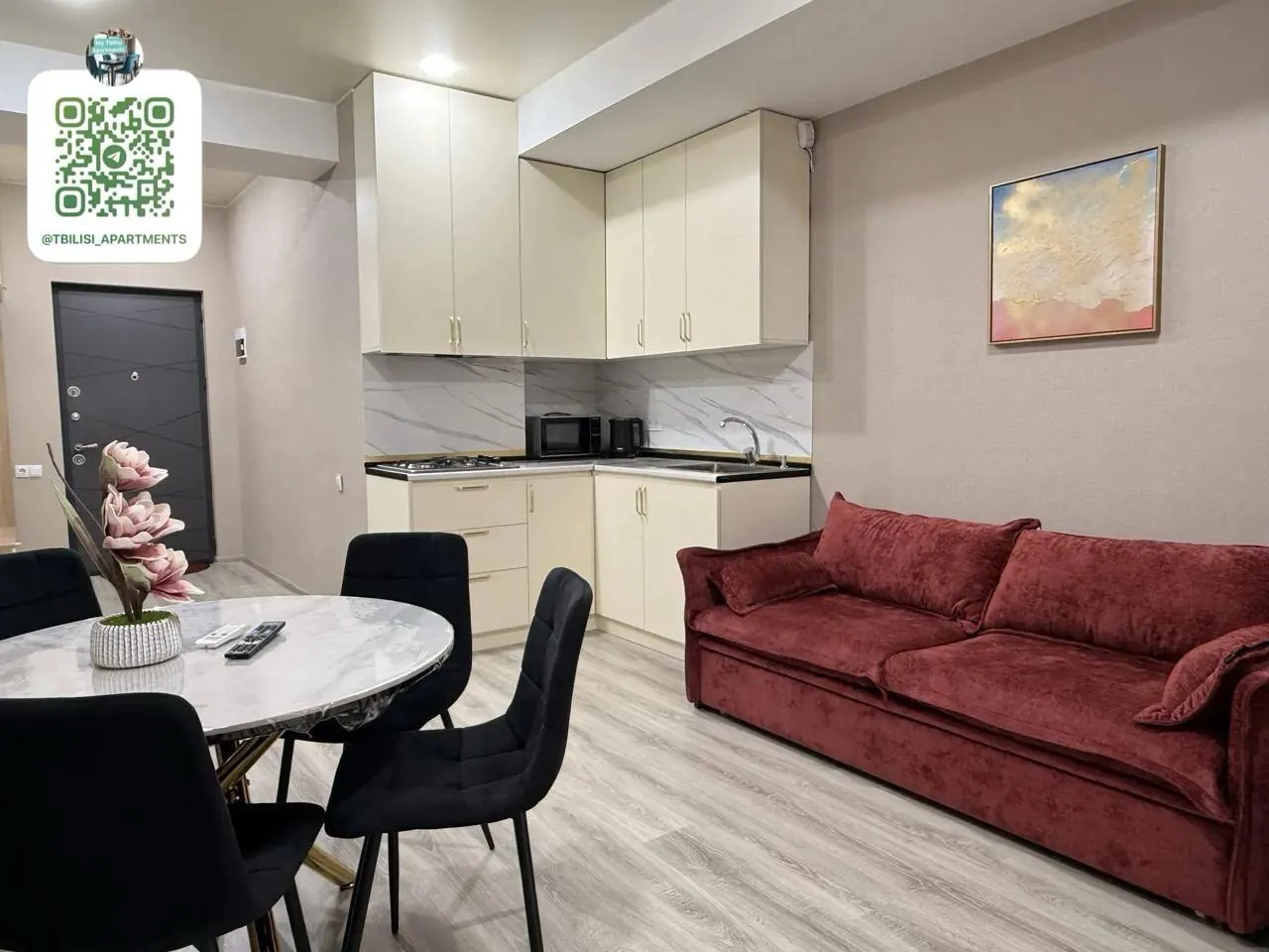 Квартира 51 м² в Вашлиджвари, 1 спальня 2