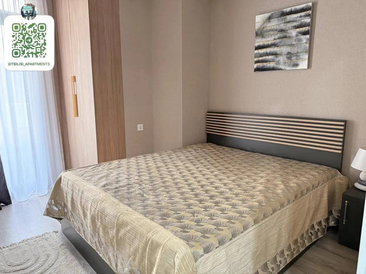 Квартира 51 м² в Вашлиджвари, 1 спальня 4