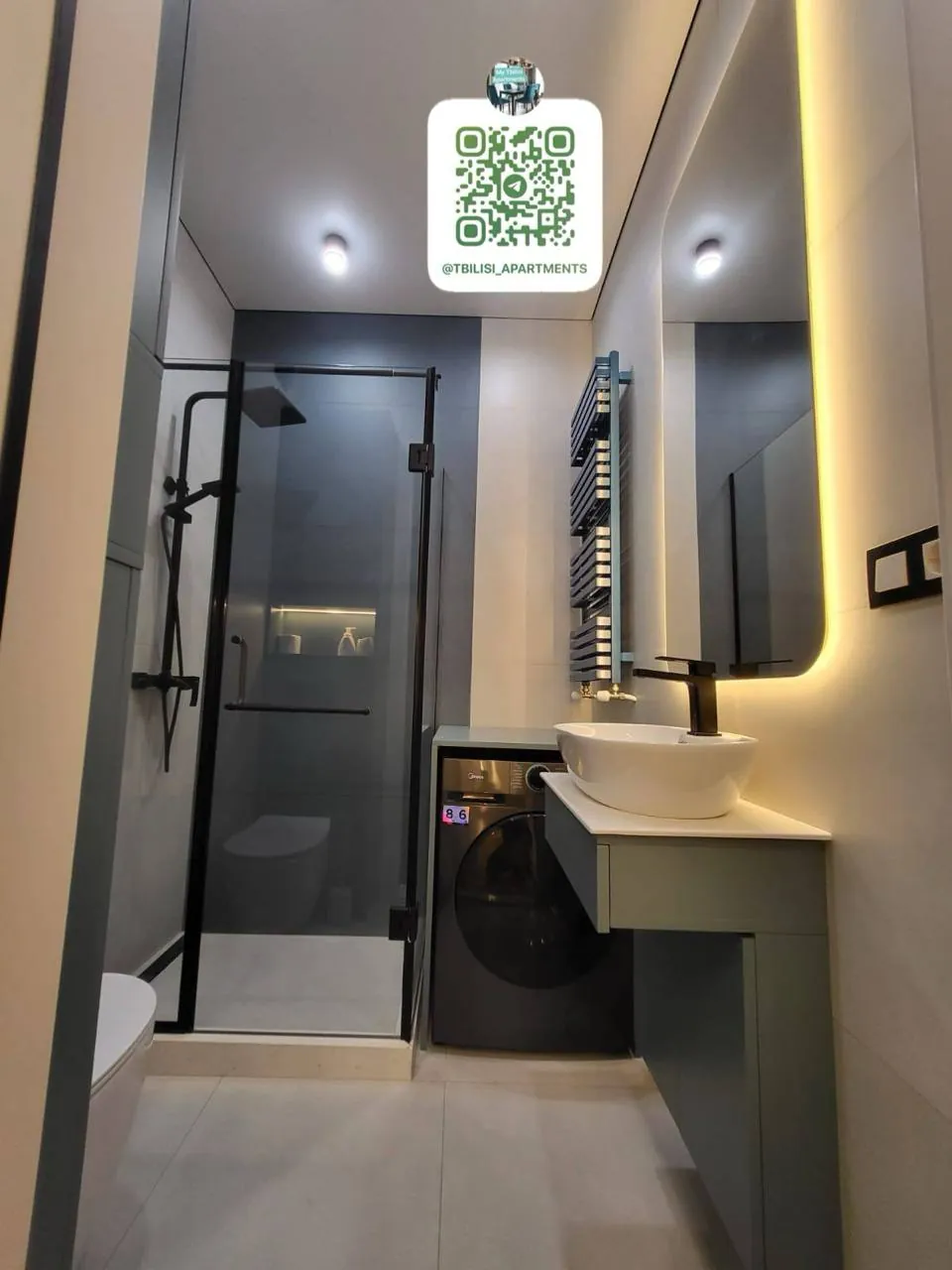 Квартира 53 м² в Сабуртало, 1 спальня 2