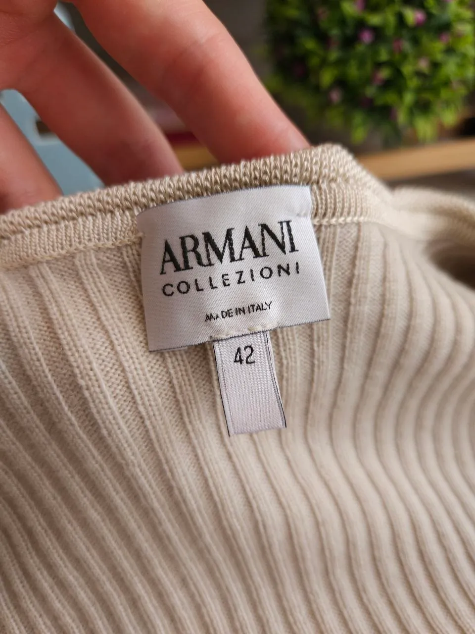 Джемпер Armani Collezioni шерстяной размер S/M 2