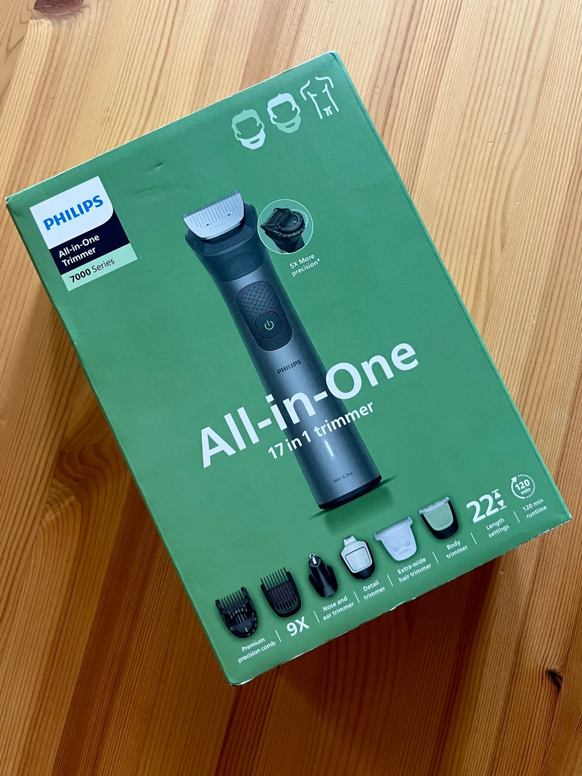 Новый триммер Philips Series 7000 All-in-One 1