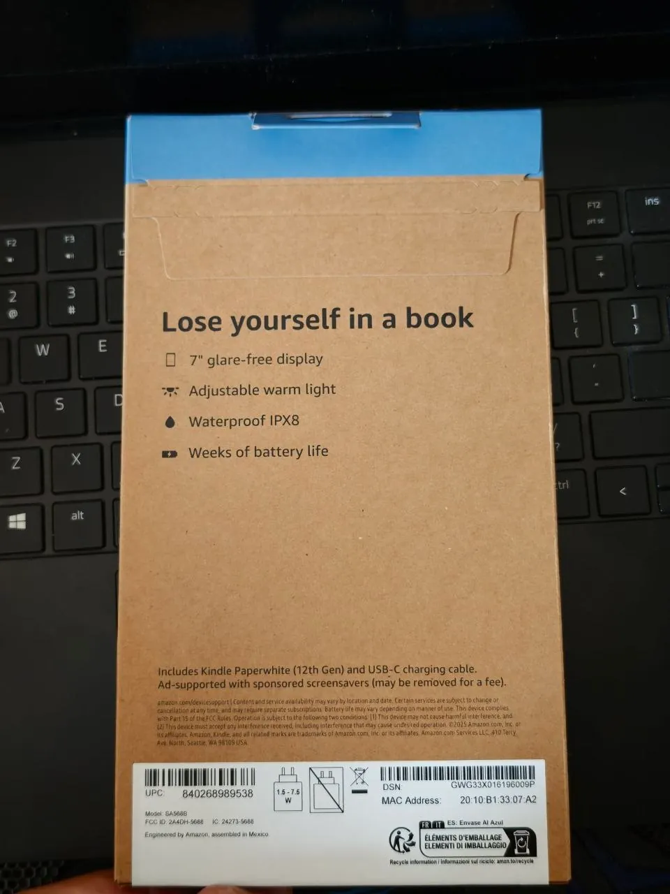 Kindle Paperwhite 12 поколения новый 2