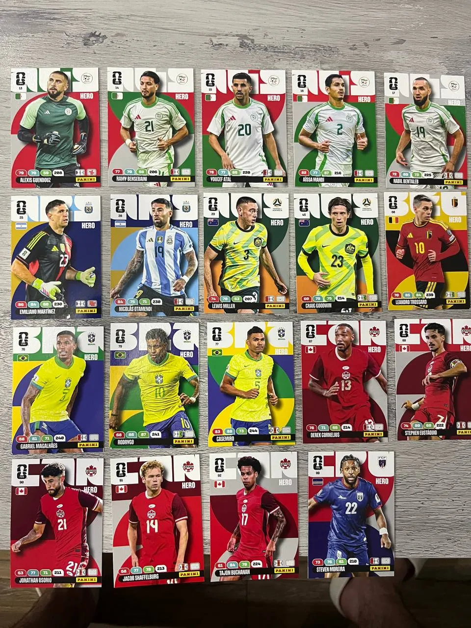 Коллекционные карточки Panini FIFA 2026 3