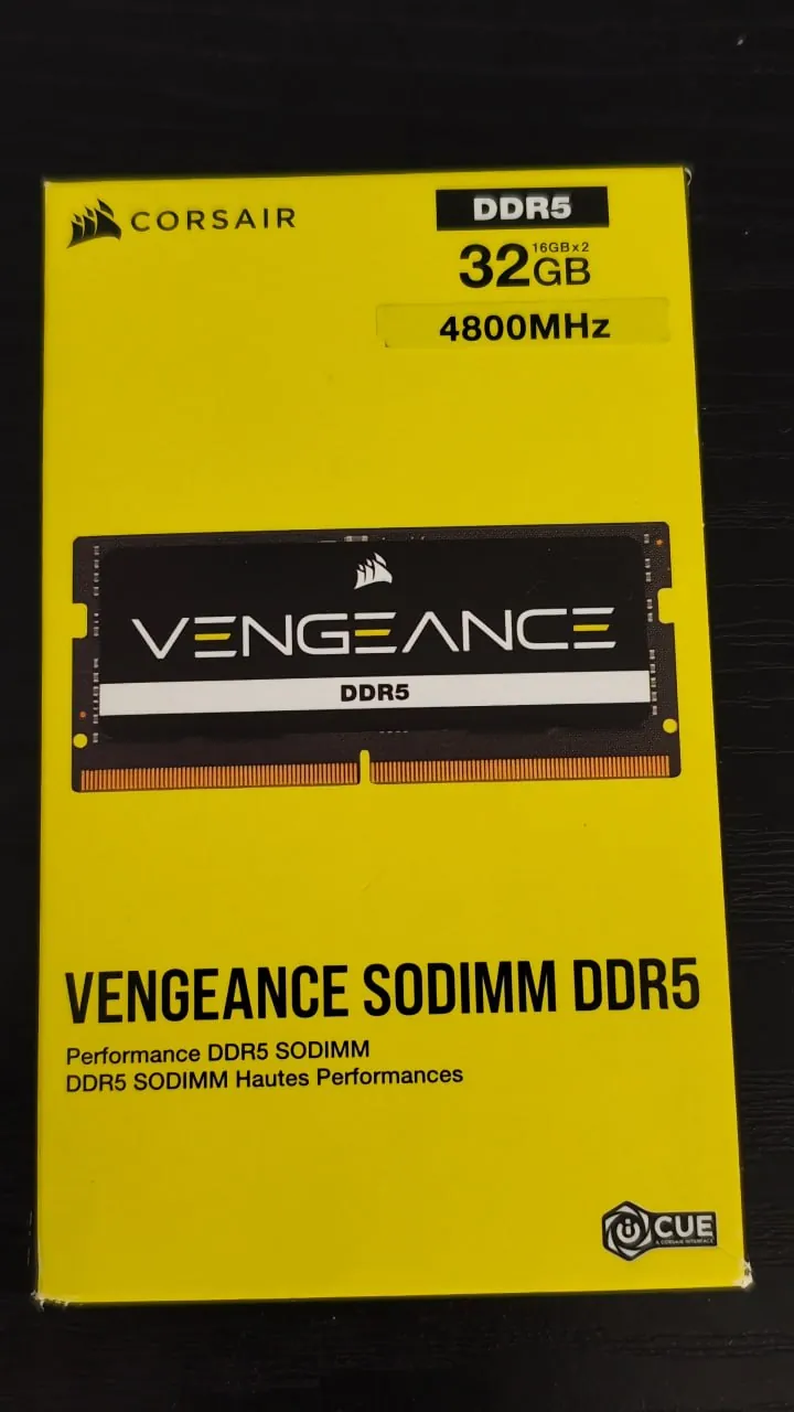 Оперативная память Corsair Vengeance SODIMM 32GB DDR5 2