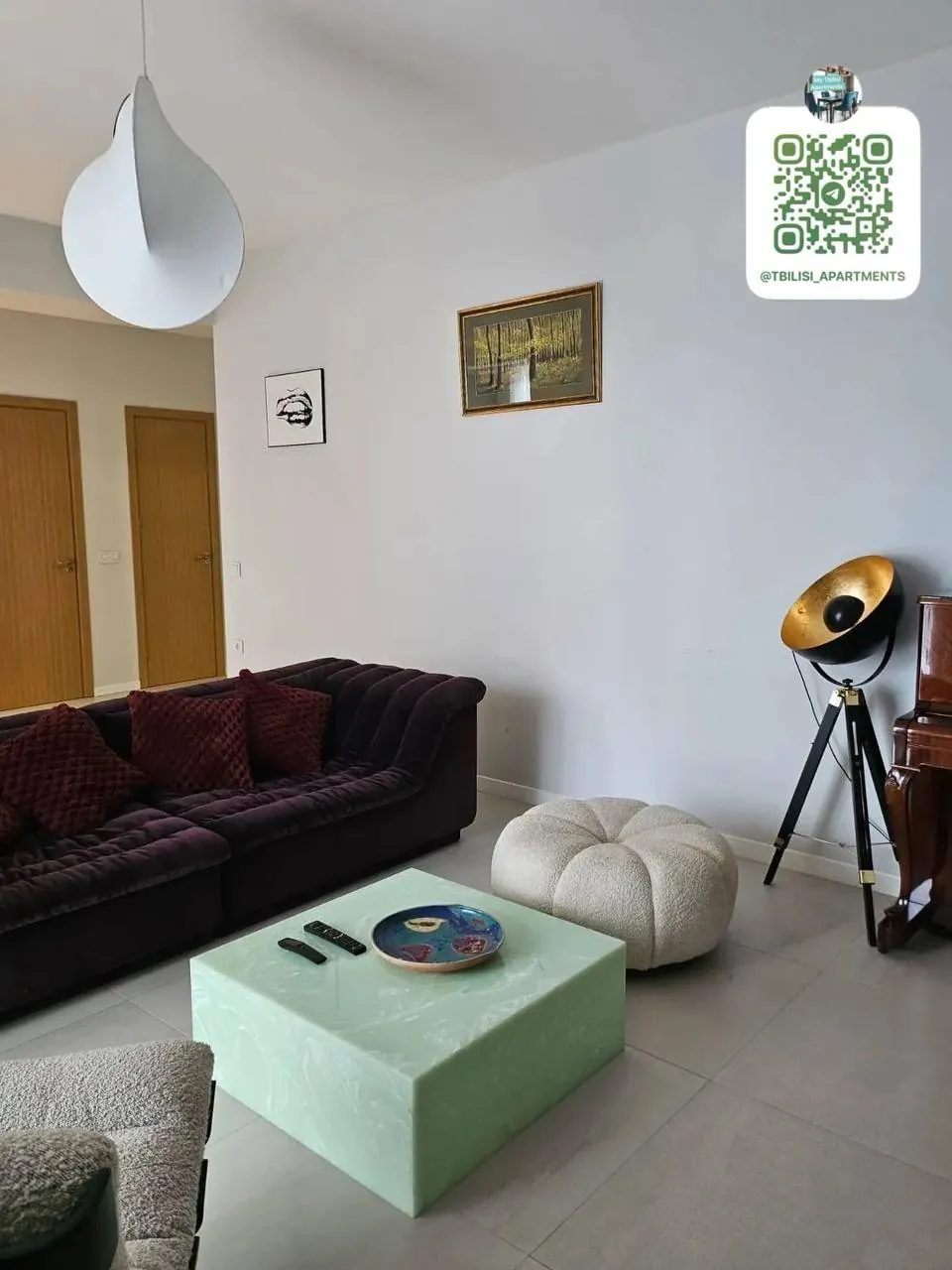 Квартира 100 м² с 2 спальнями в Мтацминде 9