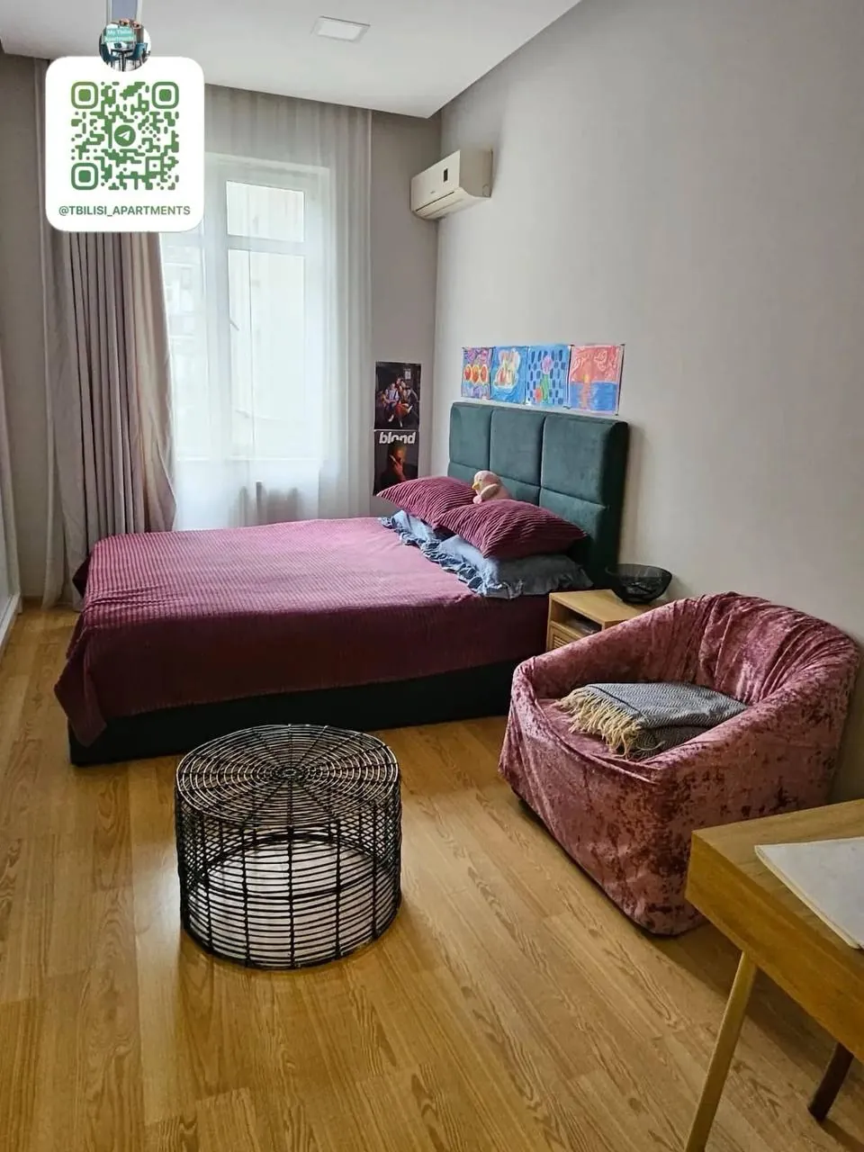 Квартира 100 м² с 2 спальнями в Мтацминде 7