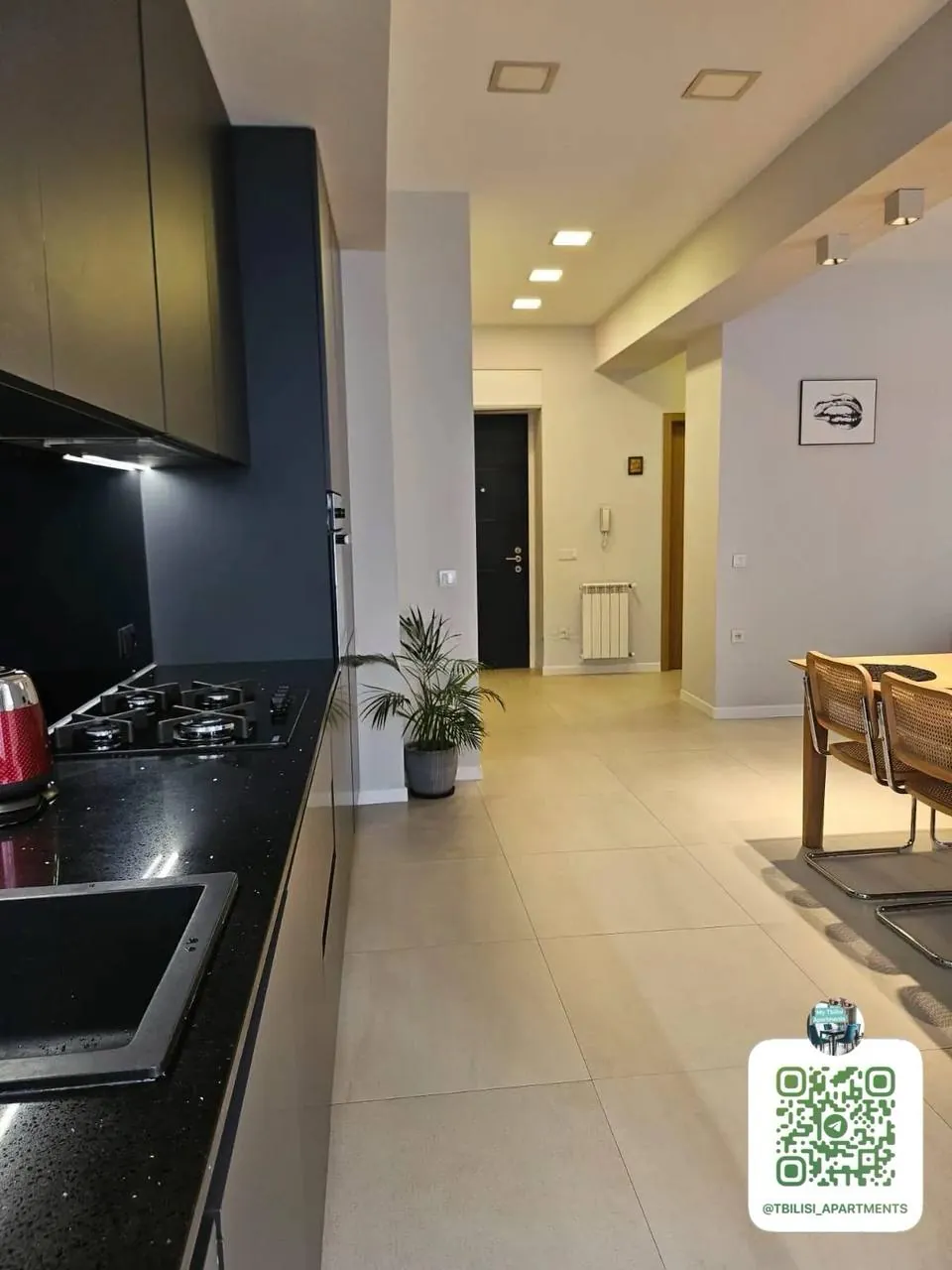 Квартира 100 м² с 2 спальнями в Мтацминде 2