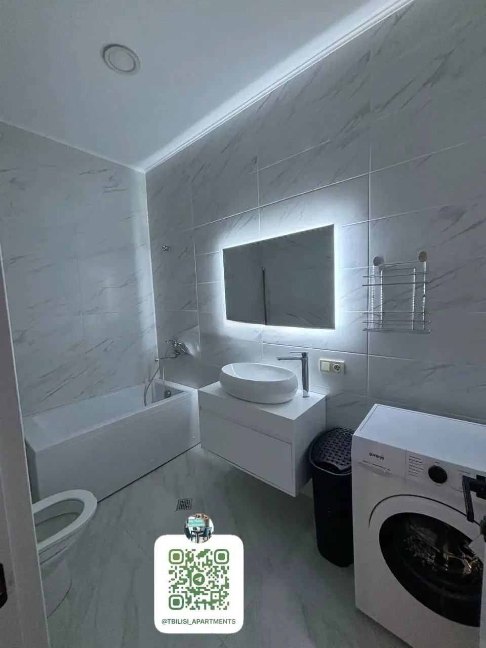 Квартира 55 м² с 1 спальней в Сабуртало 5