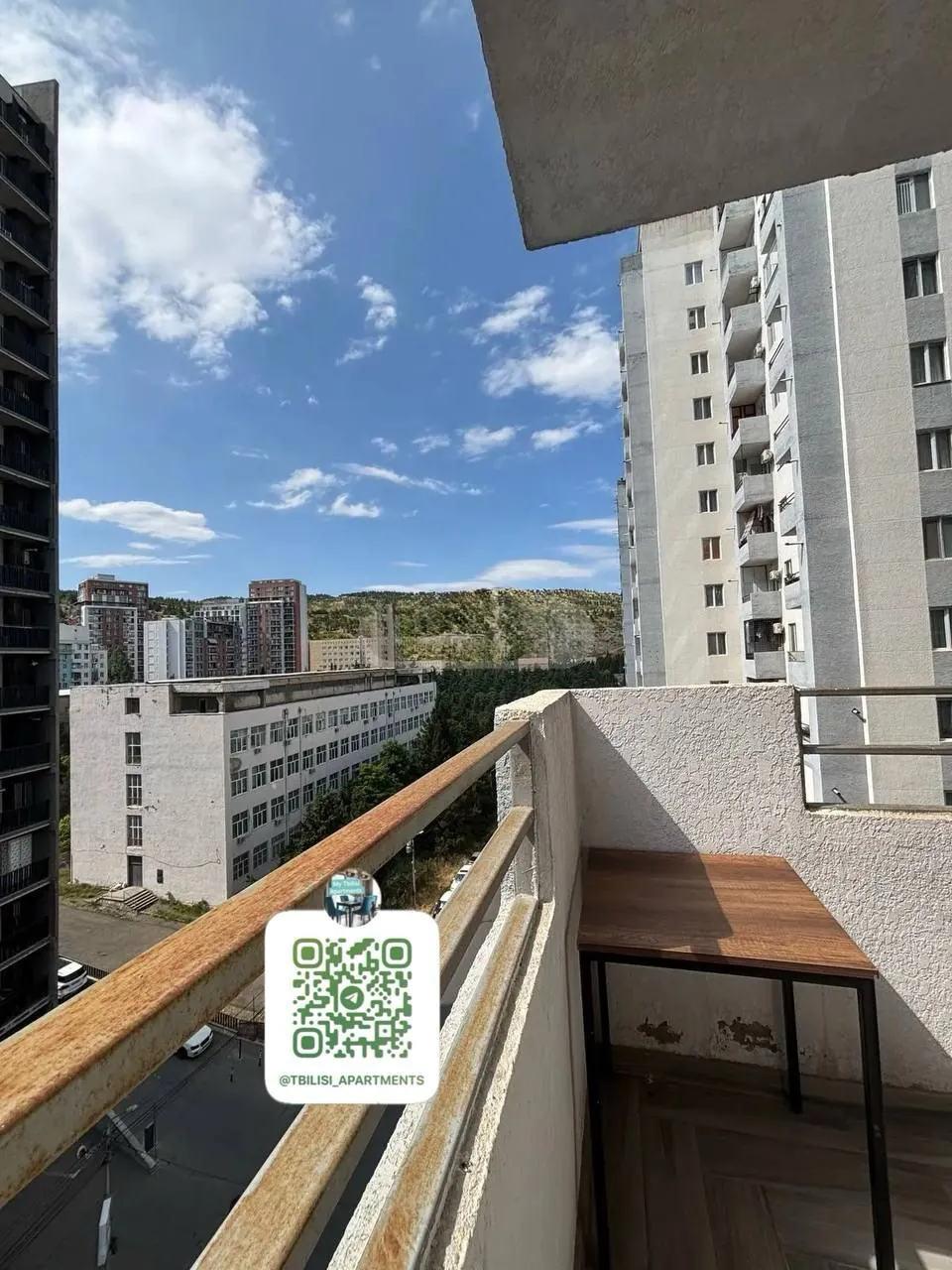 Квартира 55 м² с 1 спальней в Сабуртало 10