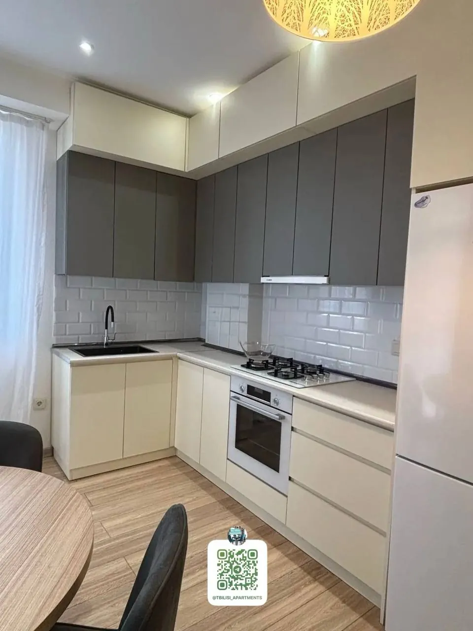 Квартира 55 м² с 1 спальней в Сабуртало 6