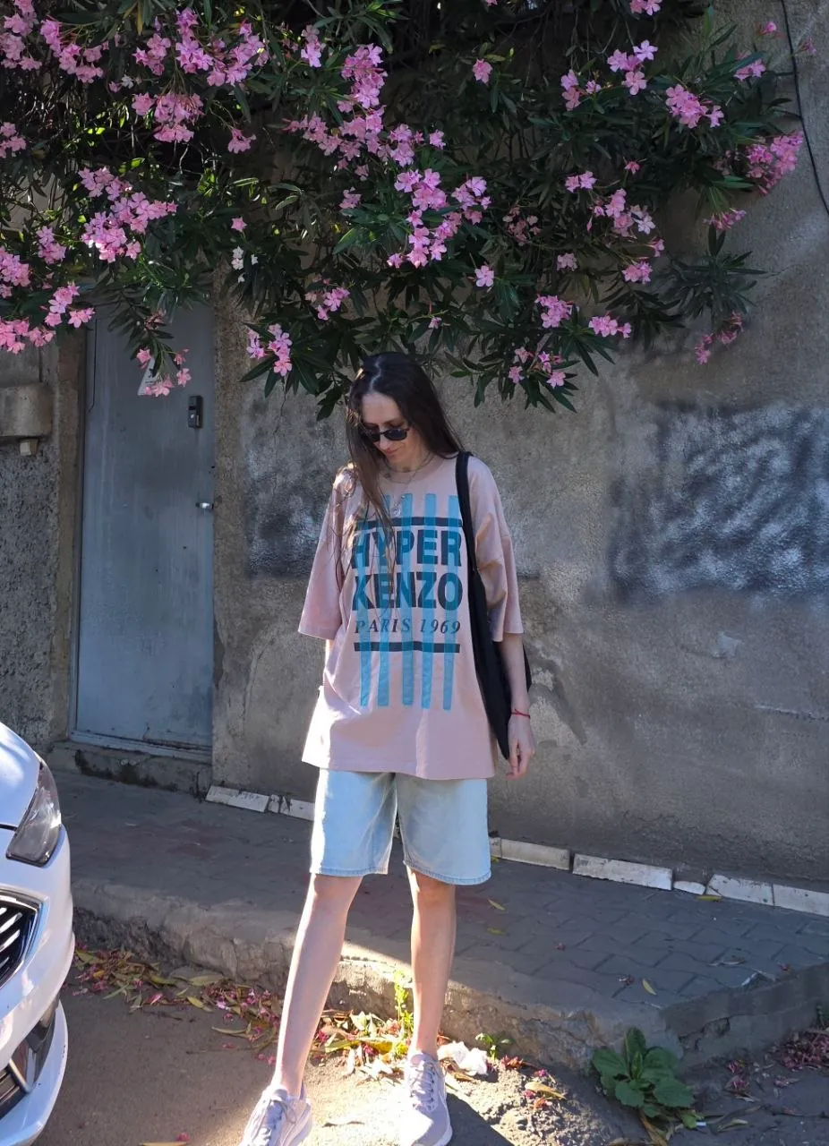 Оригинальная футболка KENZO Paris oversize 4