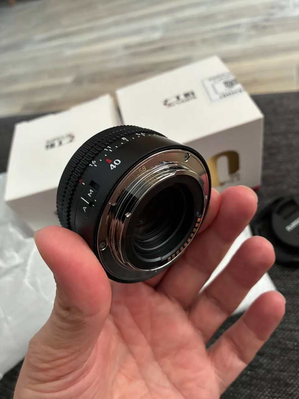 Объектив 7Artisans 40mm f2.5 для Sony 3