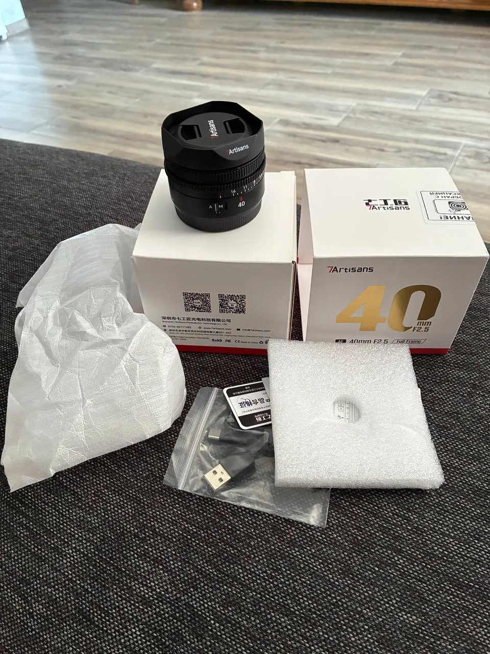 Объектив 7Artisans 40mm f2.5 для Sony 4