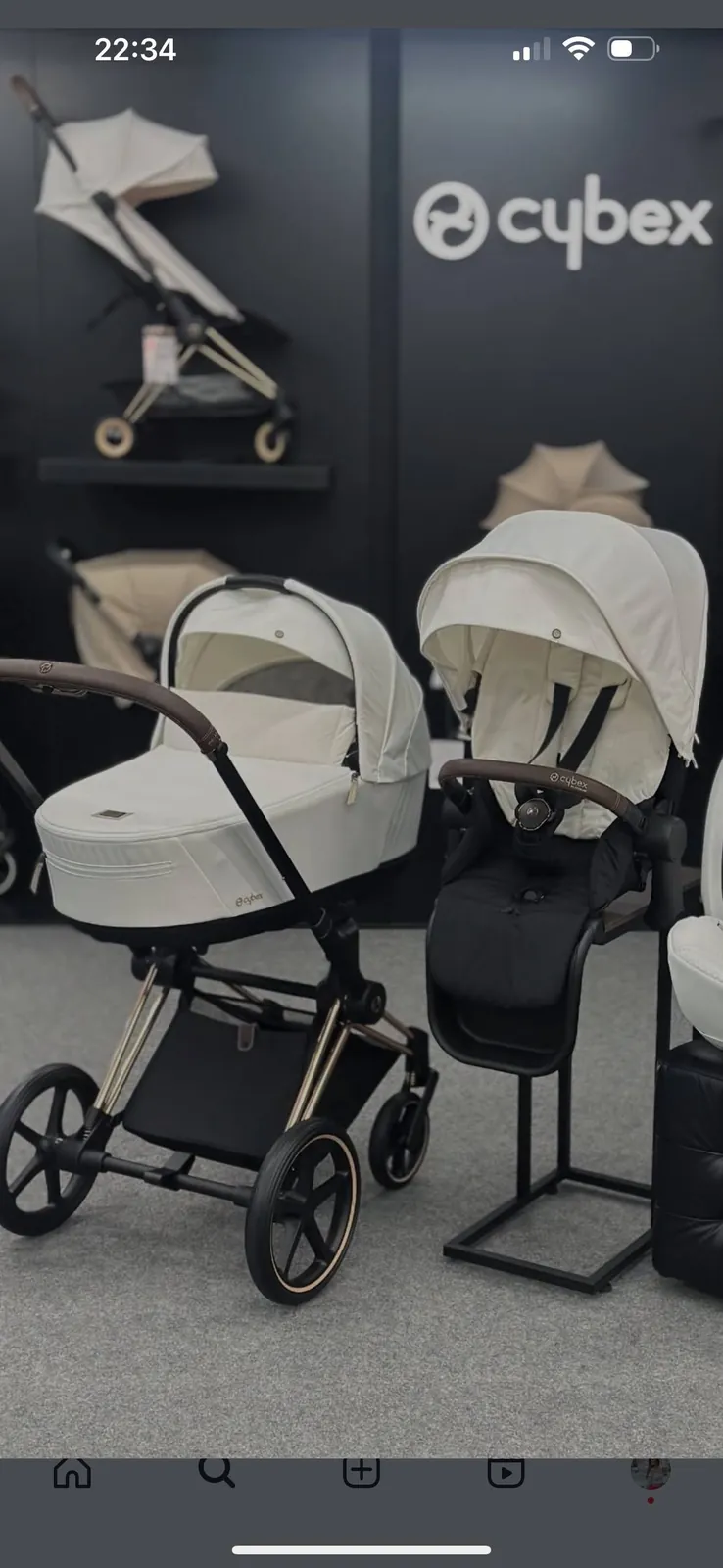 Коляска Cybex Priam 4, 2 в 1, роуз-голд 2