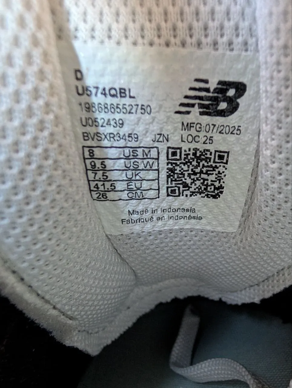 Новые кроссовки New Balance 574, размер 41.5 5