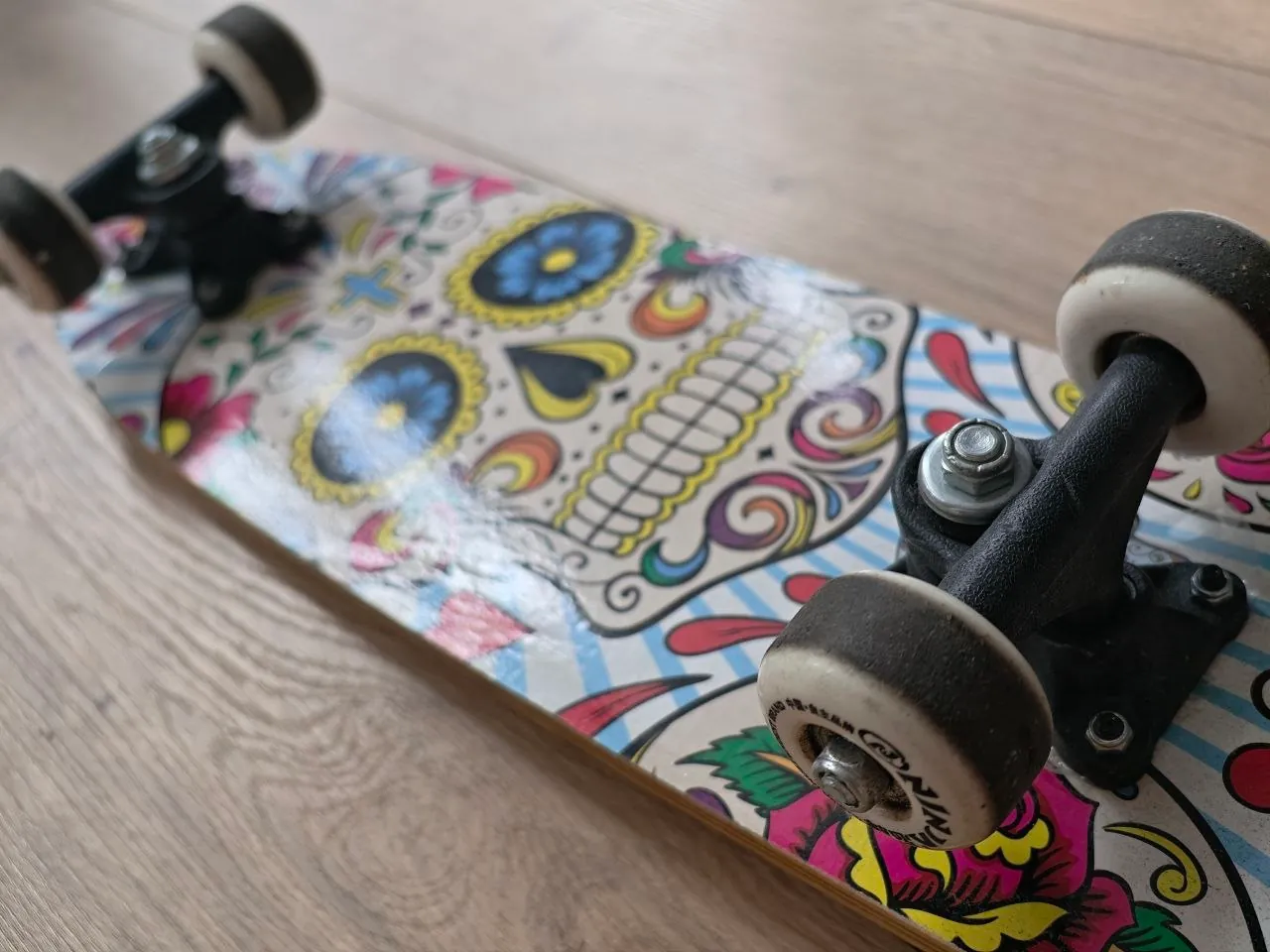 Круизер скейтборд Dia de los Muertos, дека клён 2