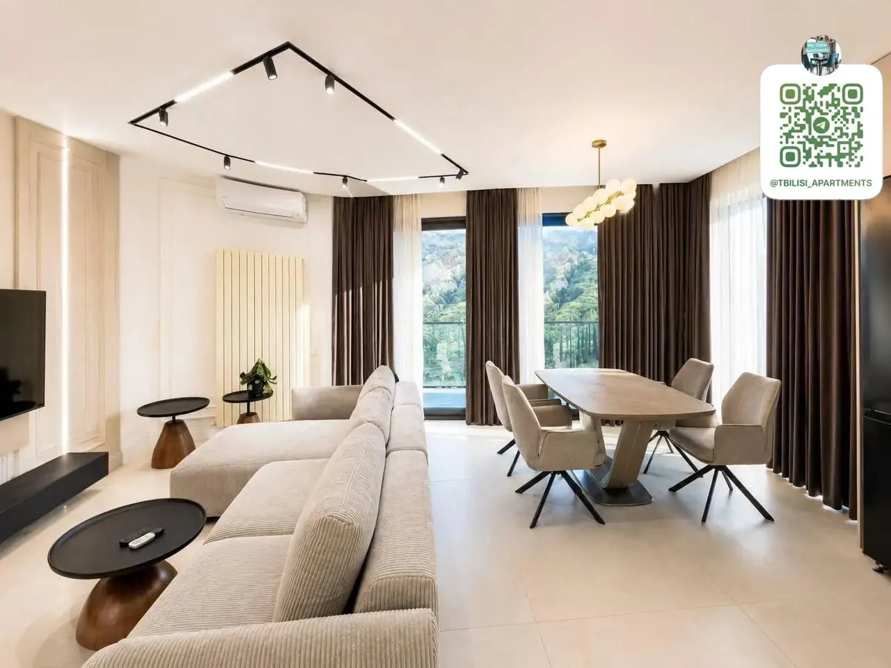 Квартира 115 м² с 3 комнатами в Крцаниси 3