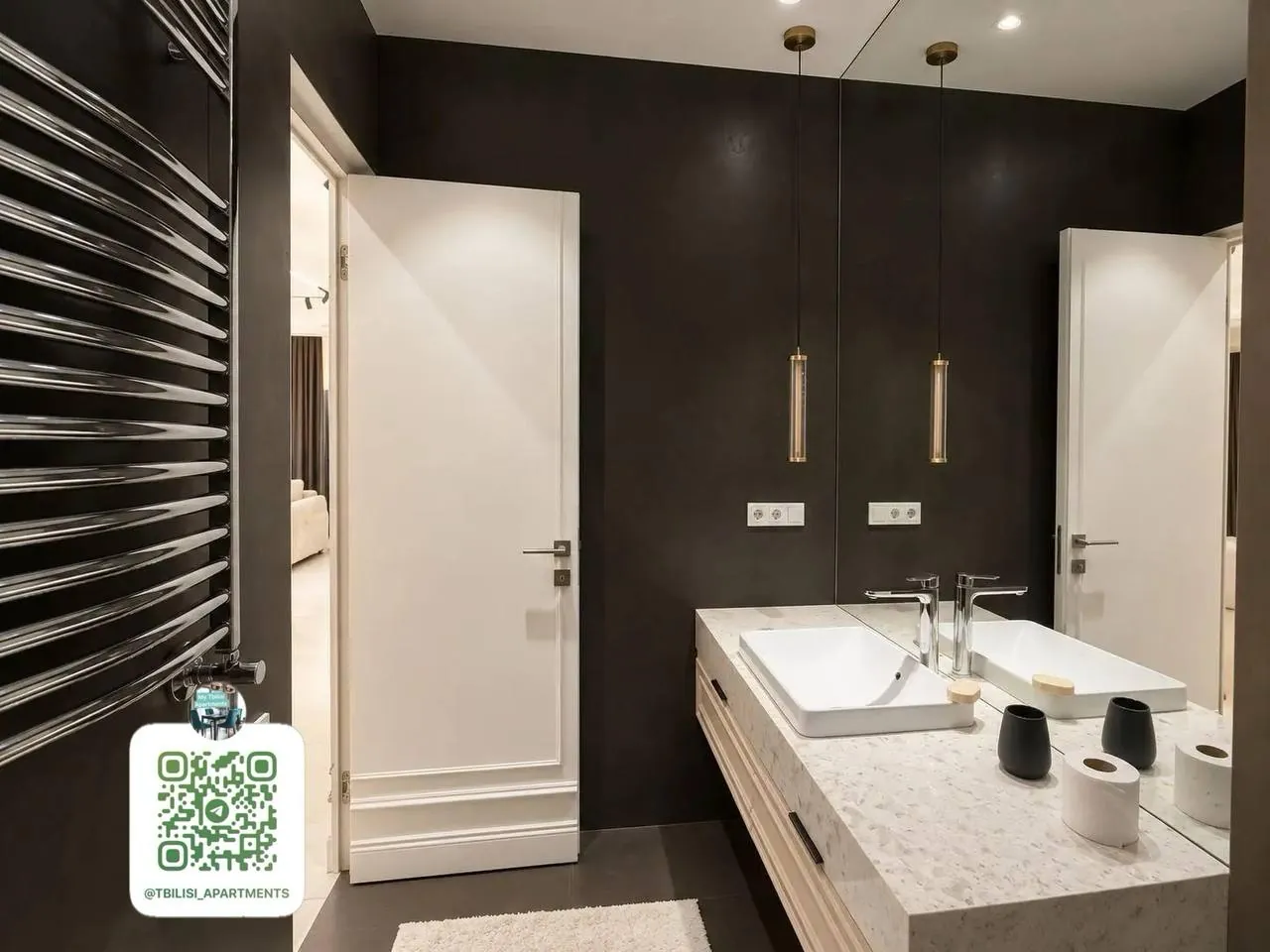 Квартира 115 м² с 3 комнатами в Крцаниси 8