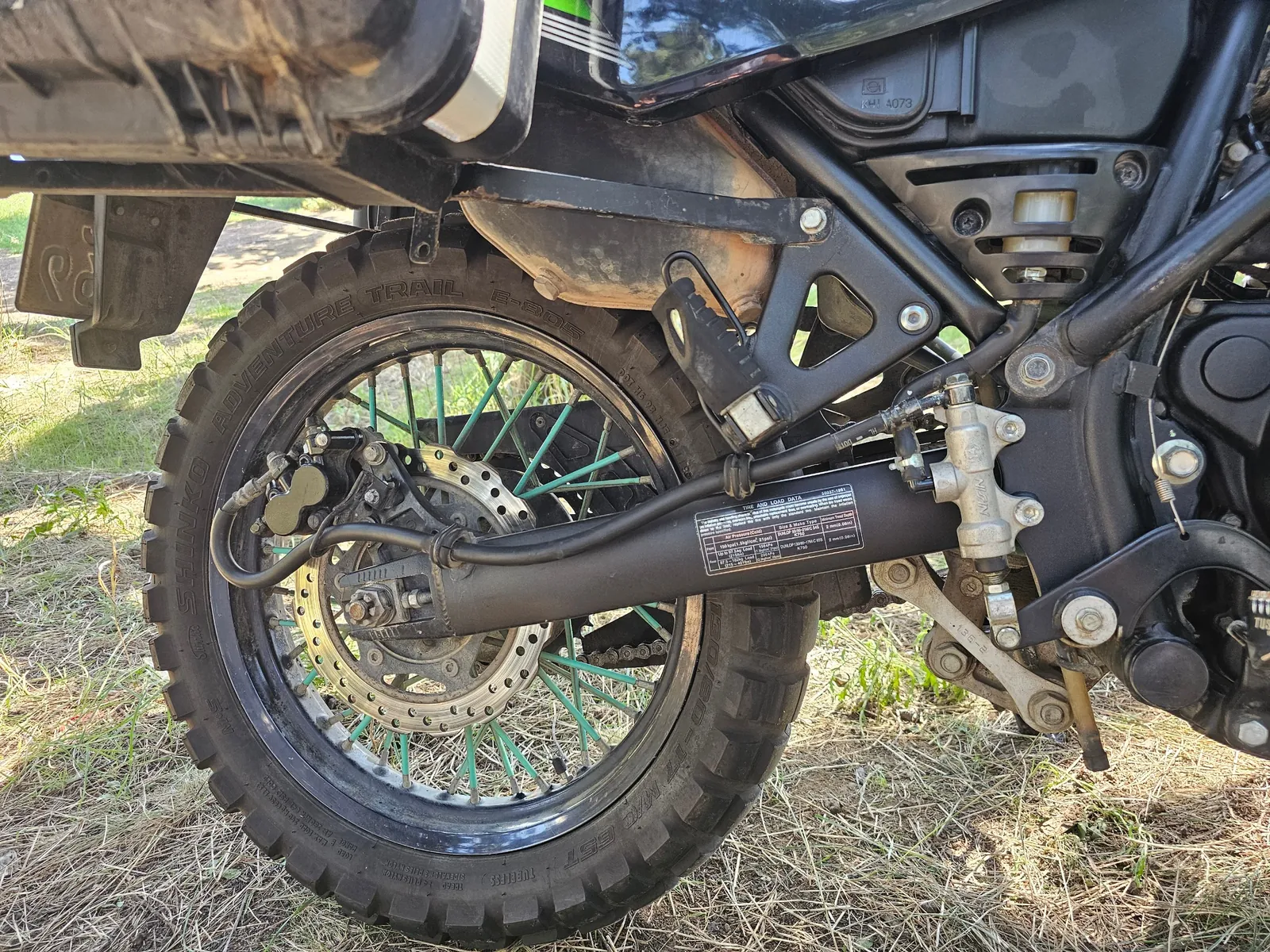 Мотоцикл Kawasaki KLR650 2015 года 3