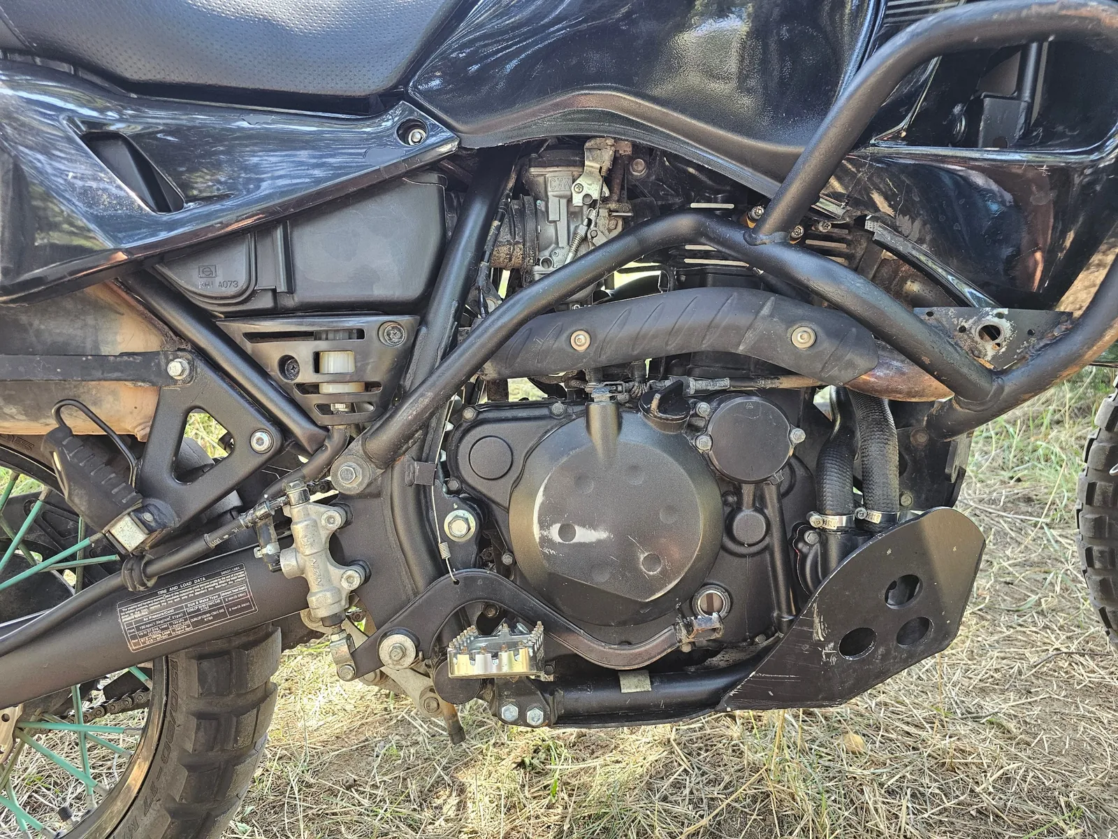 Мотоцикл Kawasaki KLR650 2015 года 2