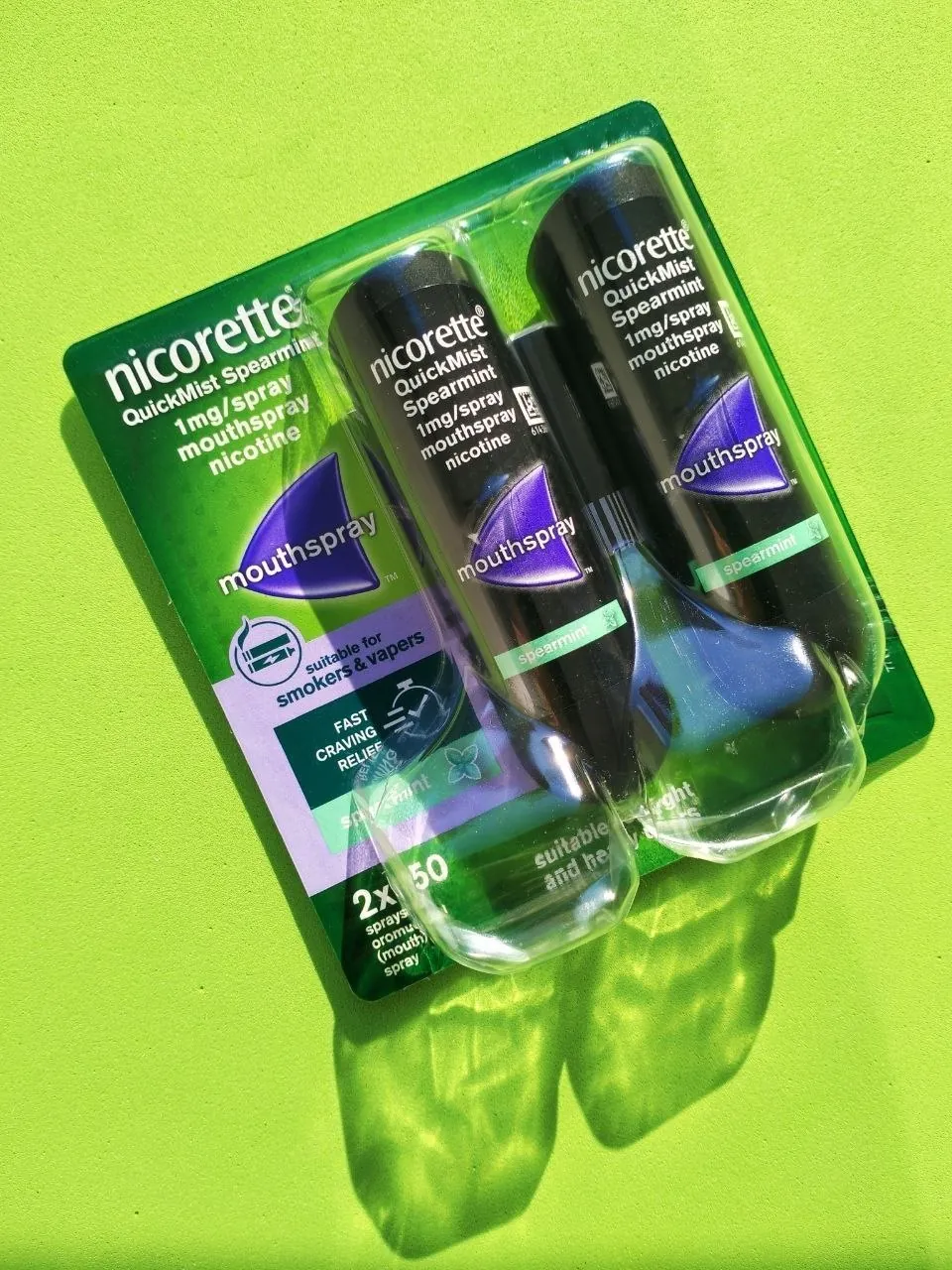 Никотиновый спрей Nicorette 300 доз 1