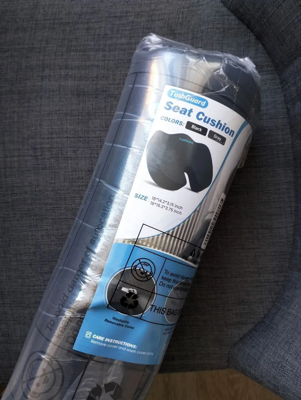 Ортопедическая подушка TushGuard на стул 4