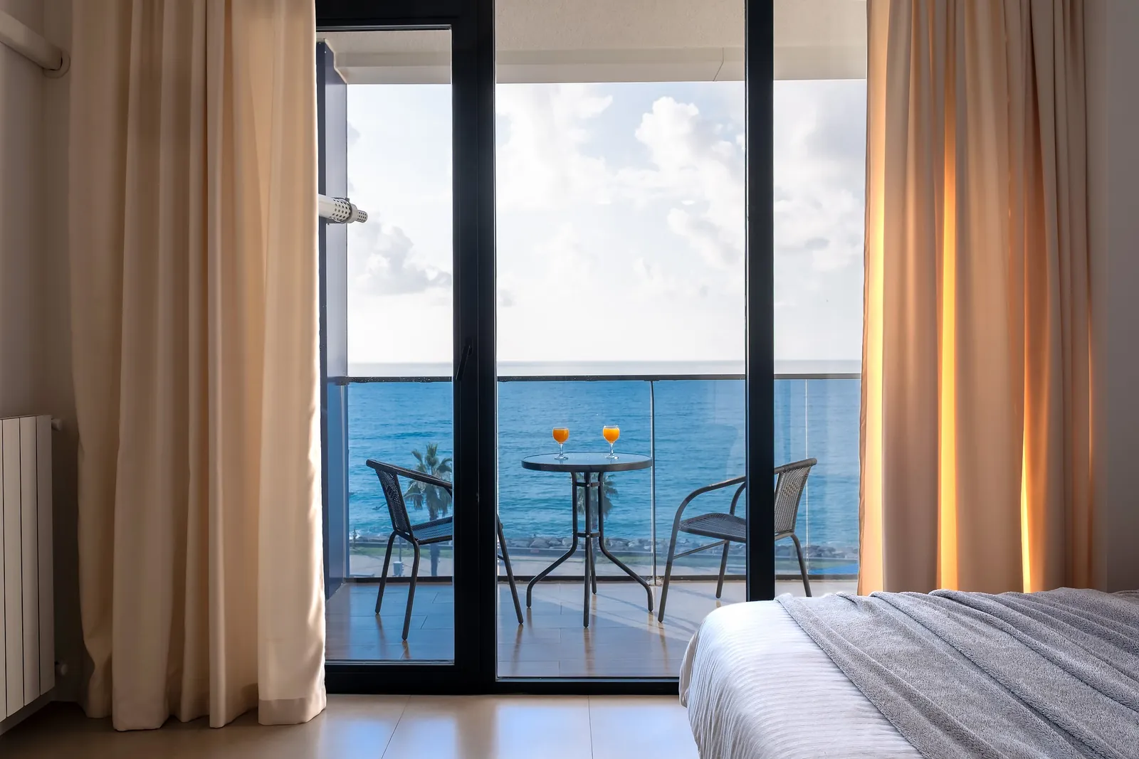 Апартаменты с видом на море в Palm Residence 2