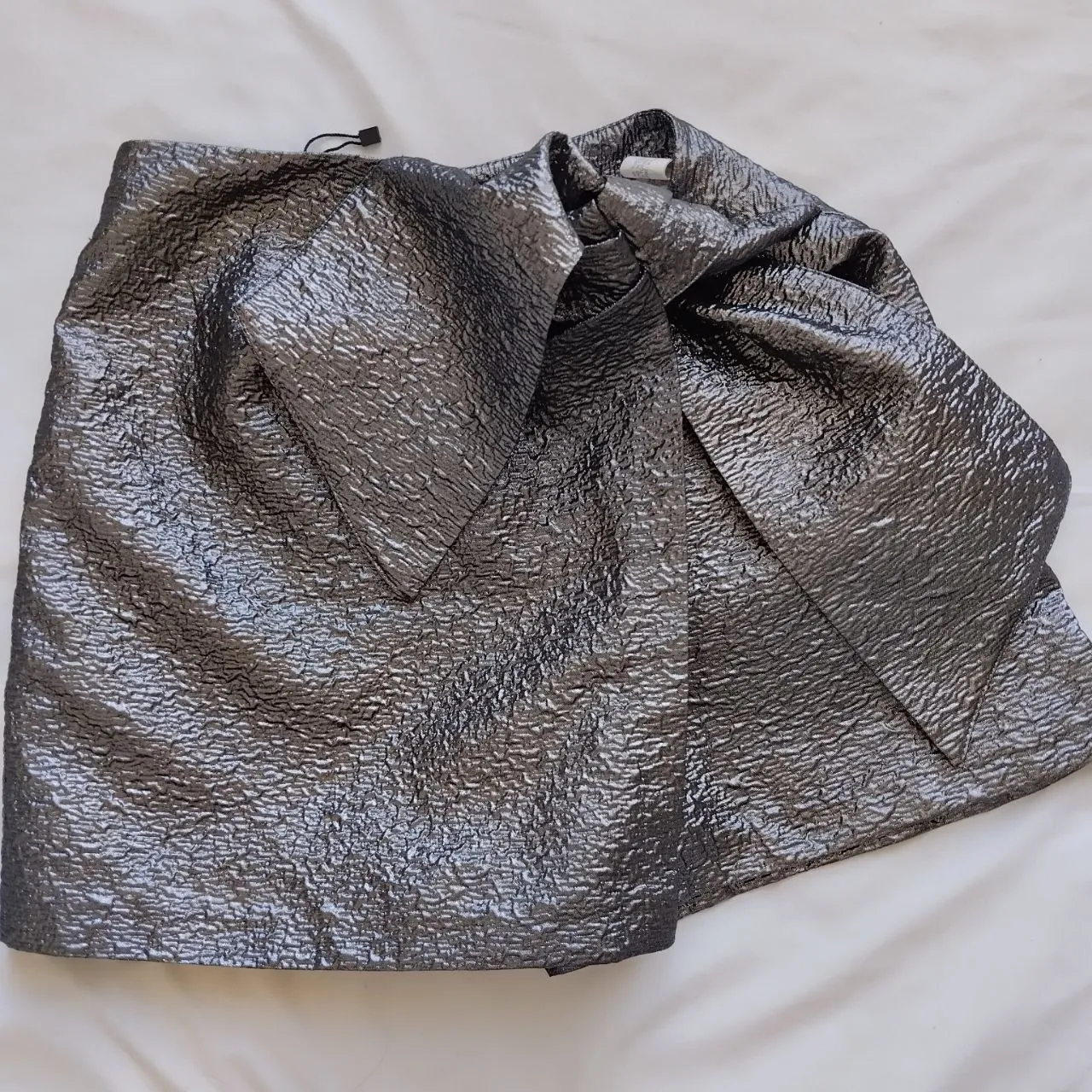 Шорты-юбка Zara графитового цвета 1