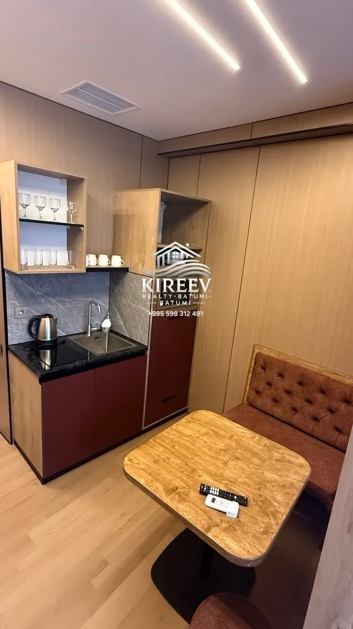 Студия 30 м² с террасой на Лермонтова 3
