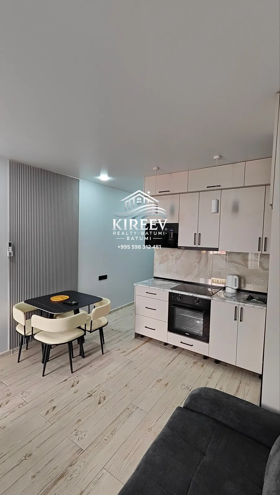 Студия 32 м² с кондиционером на Шартава 9