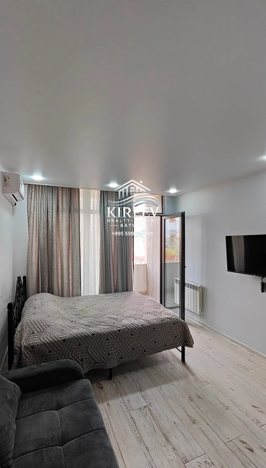 Студия 32 м² с кондиционером на Шартава 2