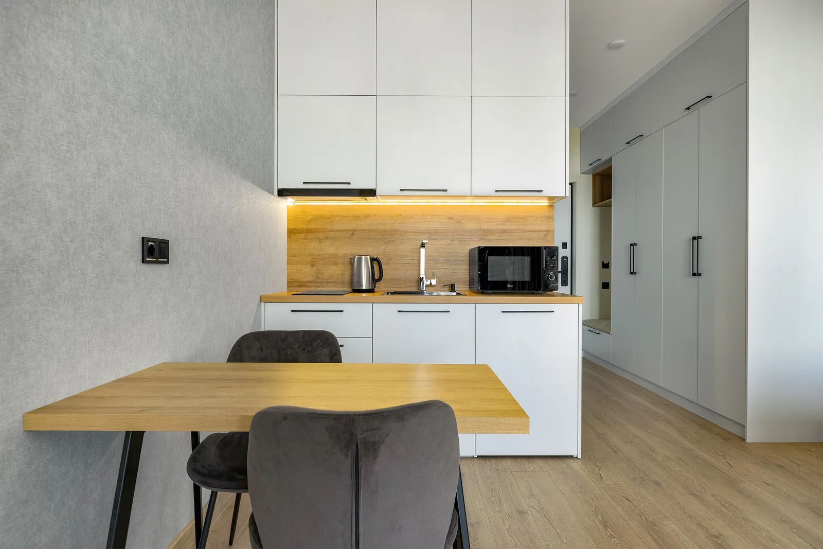 Студия на высоком этаже в Solis Residence 3