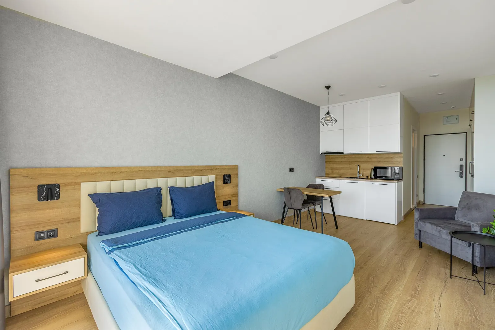 Студия на высоком этаже в Solis Residence 2