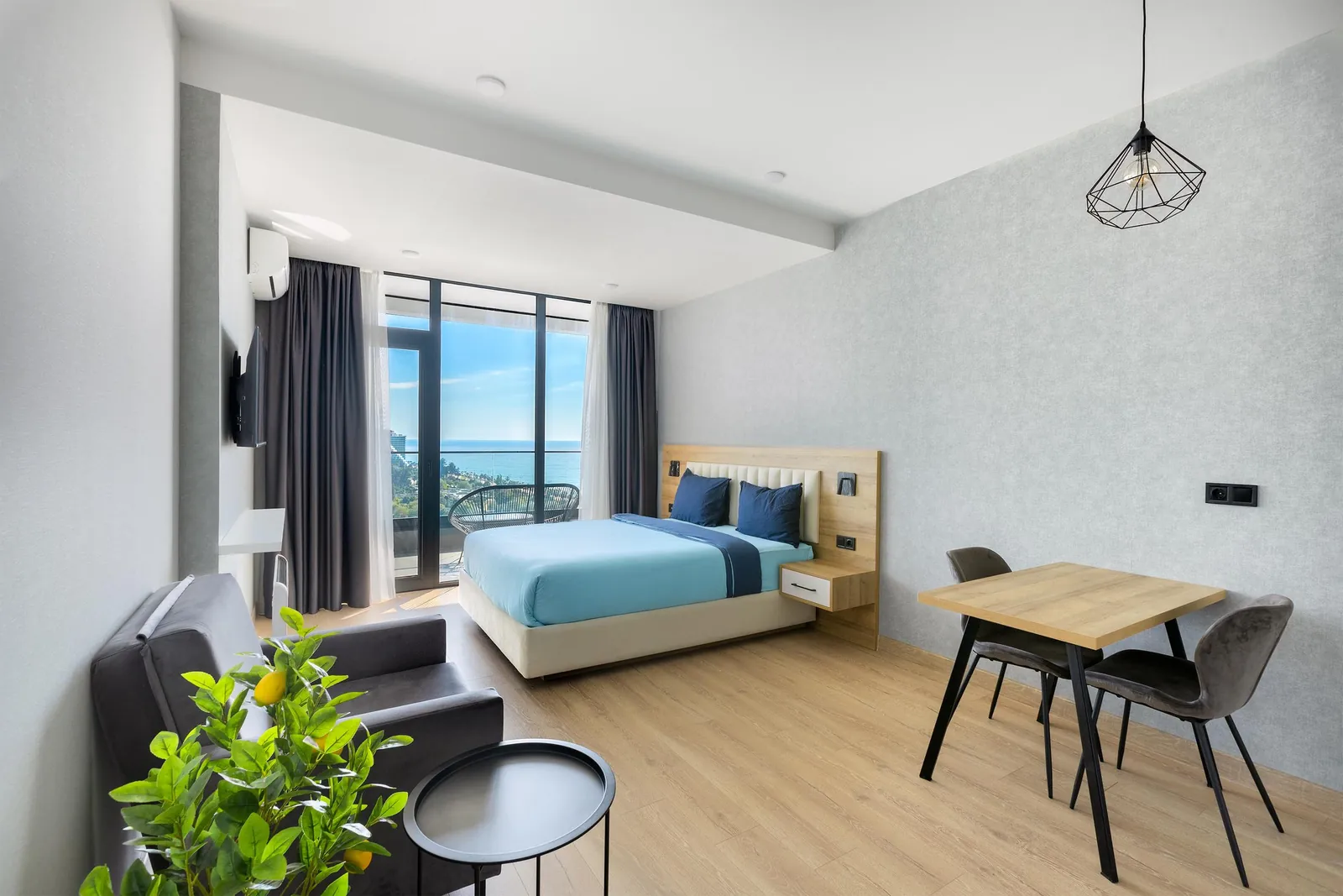 Студия на высоком этаже в Solis Residence 1