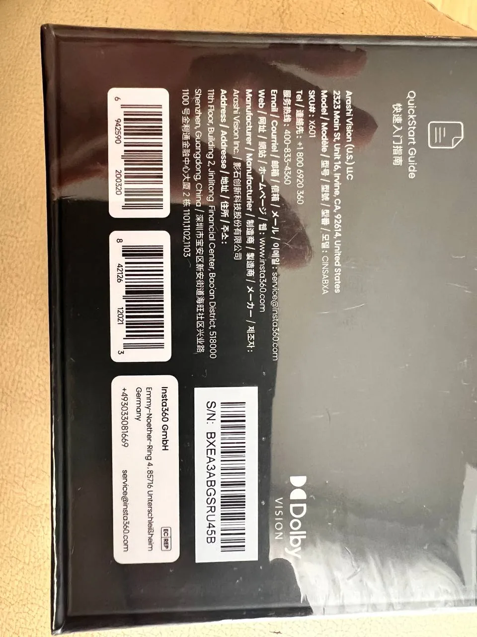 Экшн-камера Insta360 X6 Standard Bundle 3